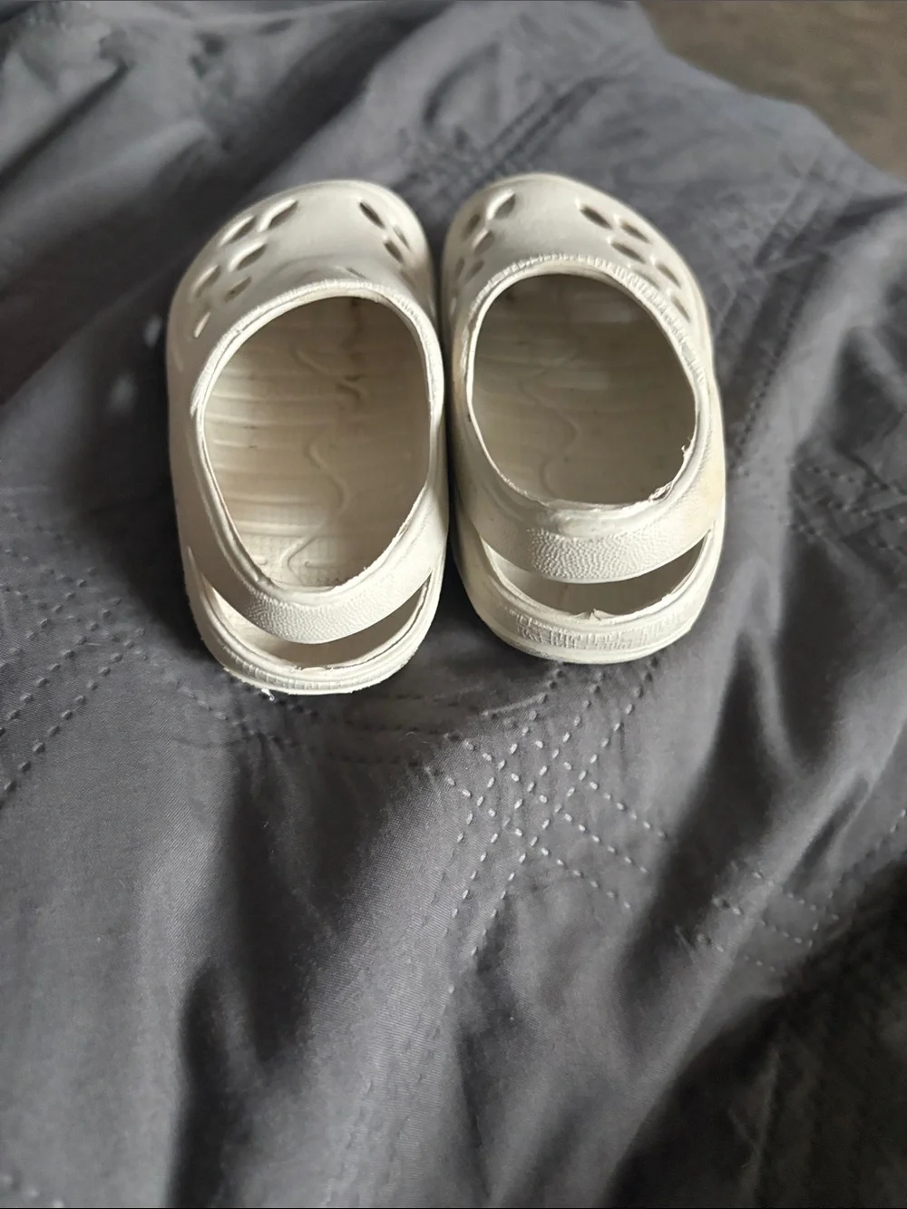 Kids Lightweight Slip-On Clog - Cream